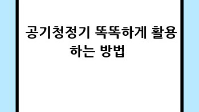 🏡 숨 막히는 새집 냄새 OUT! 💨 쾌적한 우리 집 만들기 ✨
